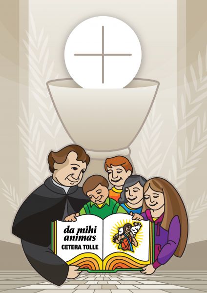 Don Bosco sharing the Gospel with the Young - Saint John Bosco - Don Bosco - San Giovanni Bosco - San Juan Bosco